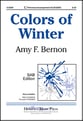 Colors of Winter SAB choral sheet music cover